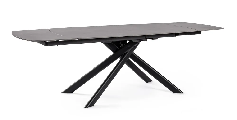 Tavolo allungabile Joakim 160-240x90 nero Bizzotto