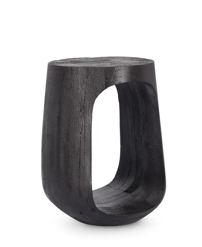 Tavolino Lopez Ø33 nero Bizzotto