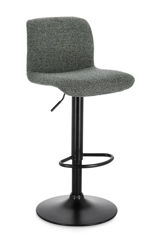 Sgabello bar Rafael nero-verde scuro Bizzotto