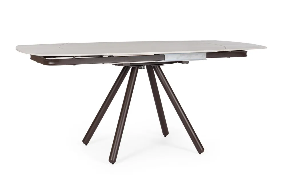 Tavolo allungabile Raita 119/178x89 rust/grig.c Bizzotto