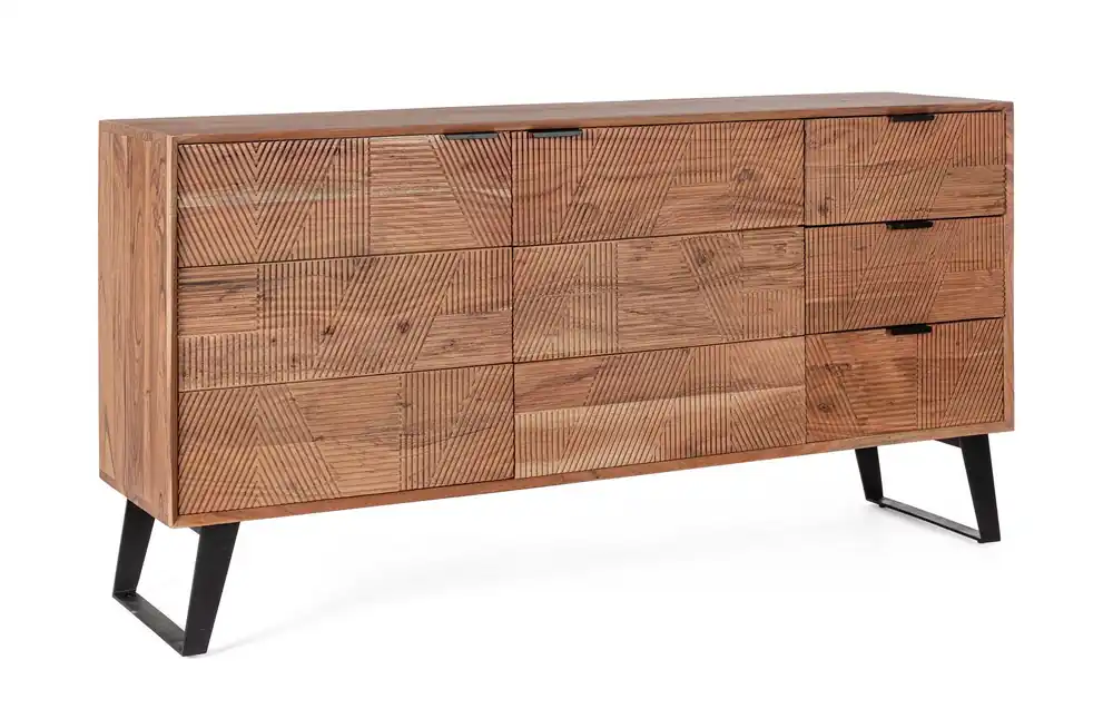 Credenza 2 ante 3 cassetti Isar Bizzotto
