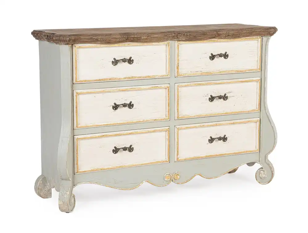 Credenza 6 cassetti Madeleine Bizzotto