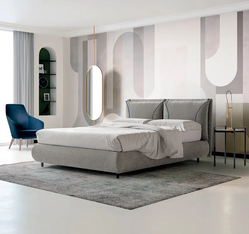 Letto Iris matrimoniale Nefi Italia