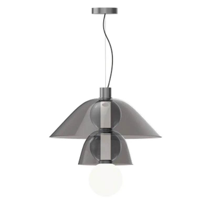 Gems Short 2 D50 A Nero lampada a sospensione Penta Light