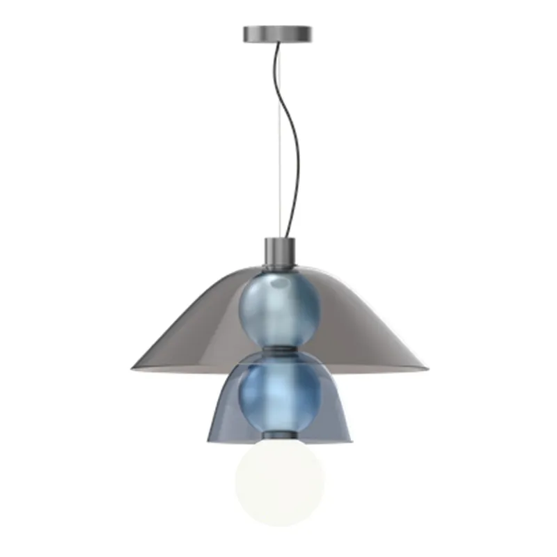 Gems Short 2 D50 A Blu lampada a sospensione Penta Light