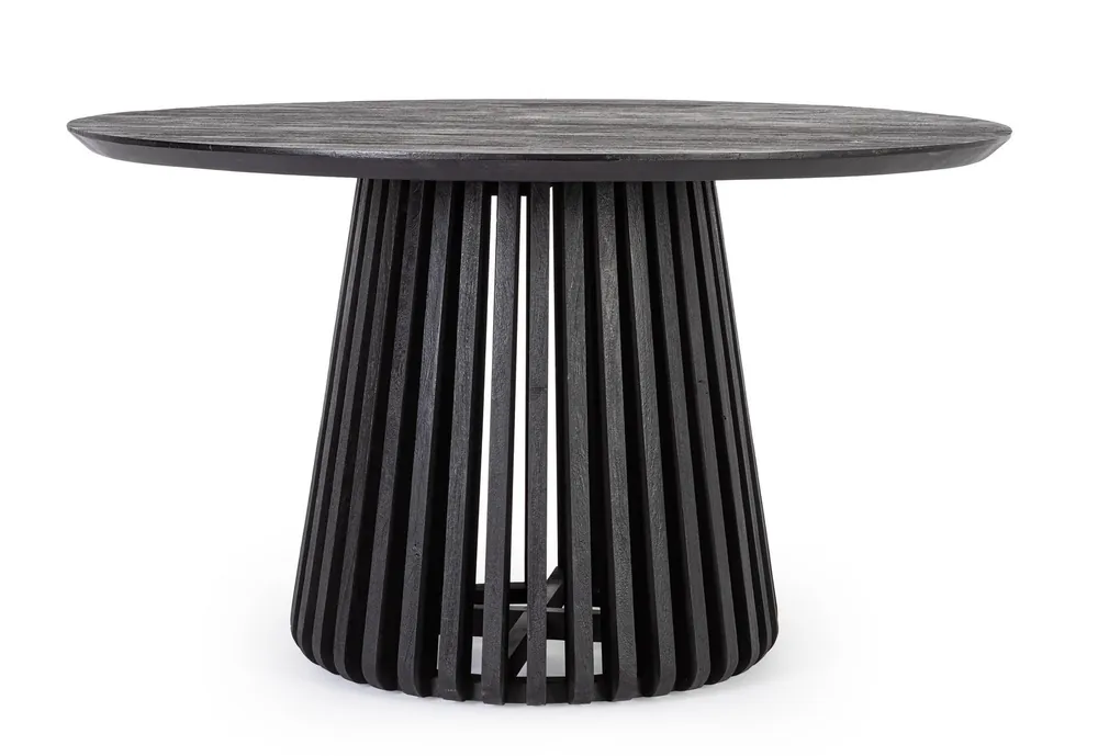 Tavolo Odion Ø 130 black Bizzotto