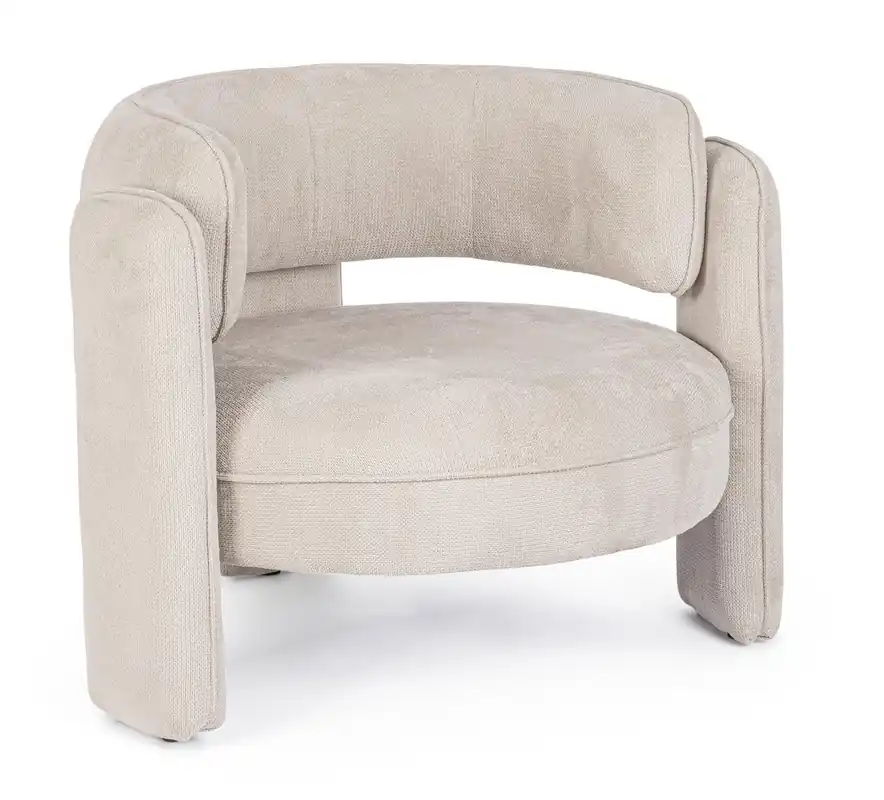 Poltrona Aisha beige Bizzotto
