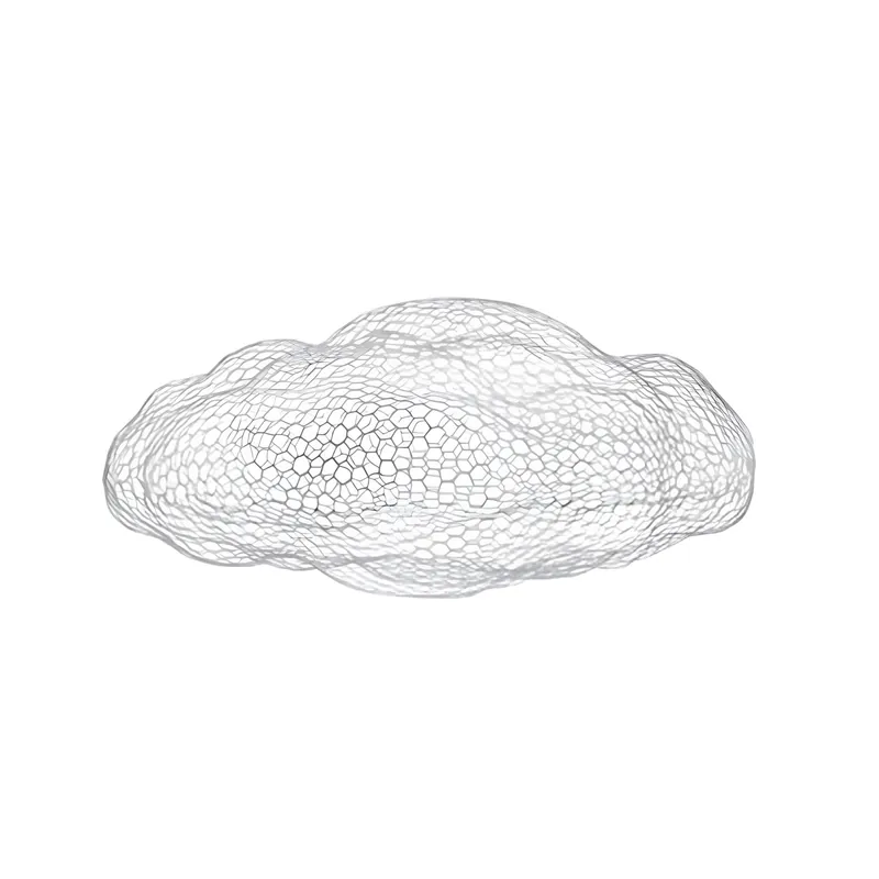 Cloud Nuvola Small Scultura in rete metallica Magis