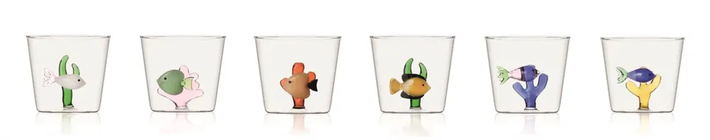 Marine Garden Tumbler Set 6 Tumbler assortiti Ichendorf