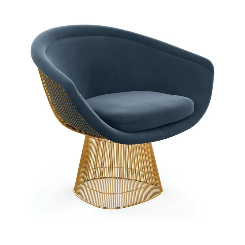 Knoll Platner Poltrona Oro 18 K Knoll