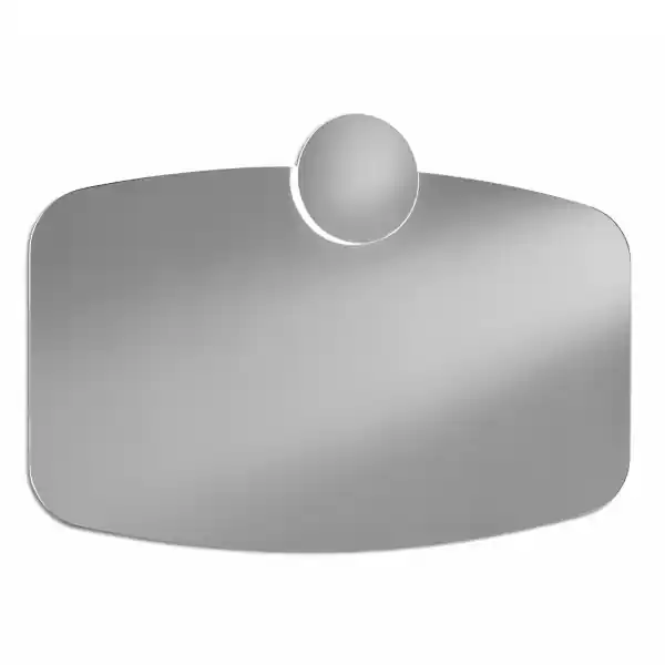 Specchio bagno 100 cm BRAVE con applique LED