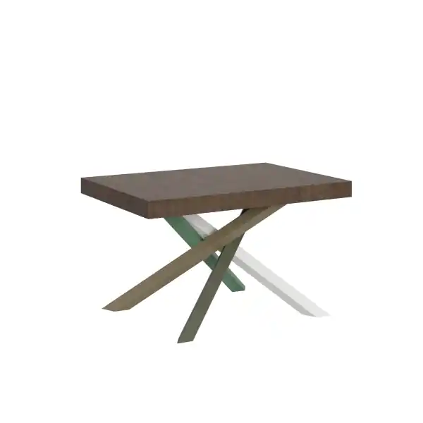 Tavolo allungabile 90x120/224 cm Volantis Noce telaio 4/A