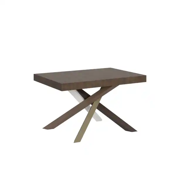 Tavolo allungabile 90x120/224 cm Volantis Noce telaio 4/C
