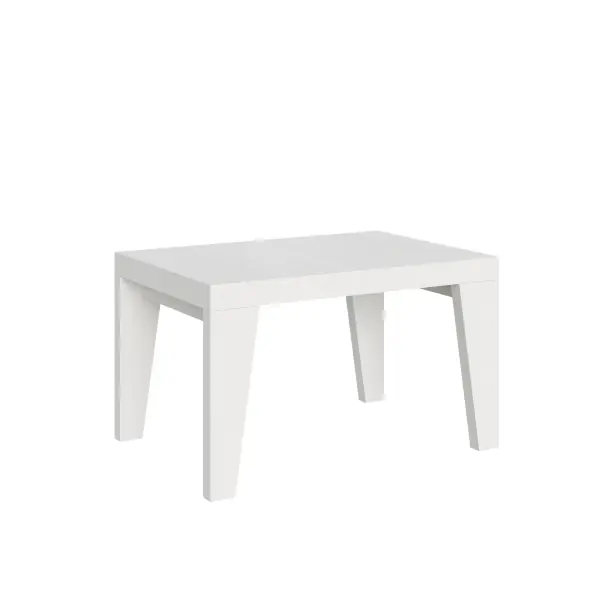 Tavolo allungabile 90x140/244 cm Naxy Bianco Frassino