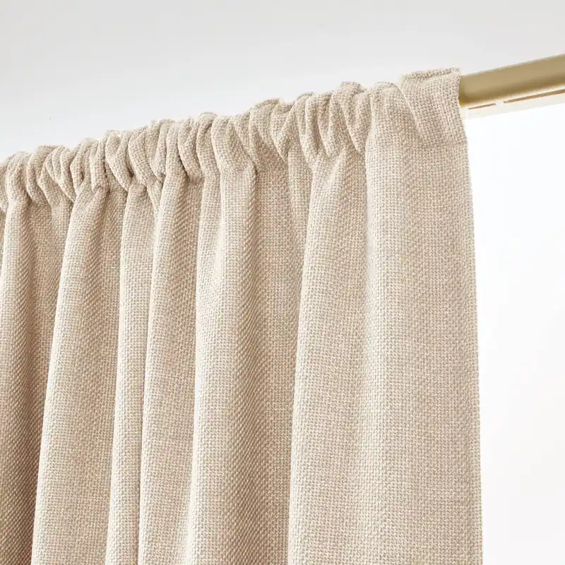 Tenda oscurante termica con passsanti nasosti (180 x 260 cm) Alba Beige