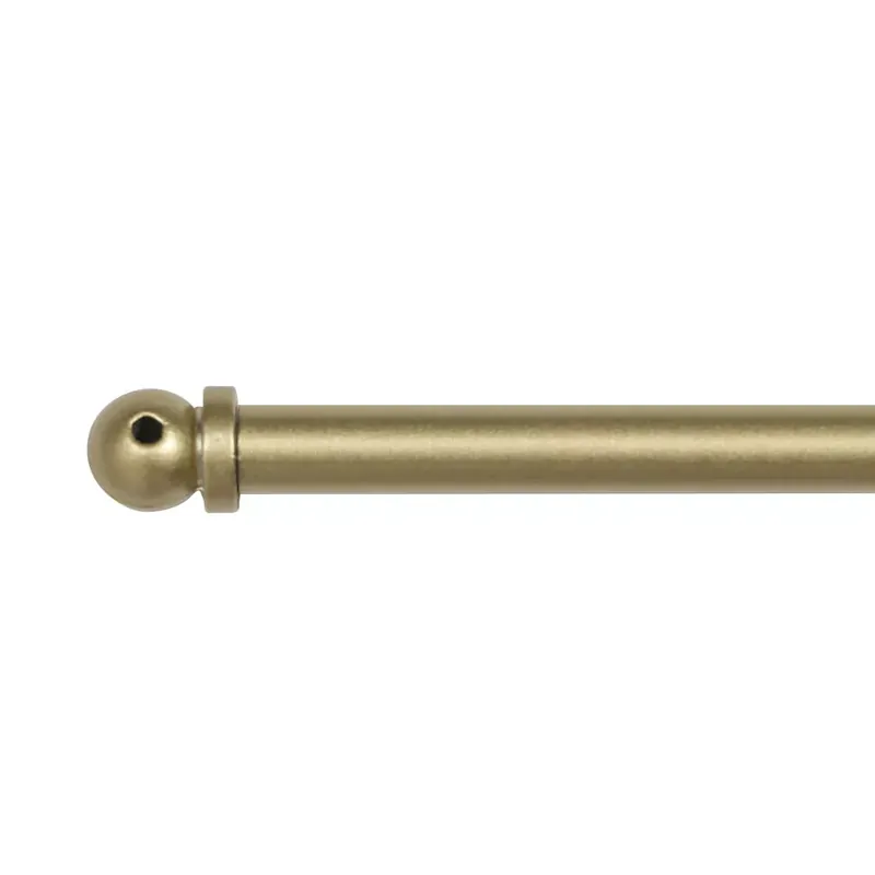 Bacchetta tenda estensibile rotonda (L60 - 80 cm /D7 mm) Pietro Oro