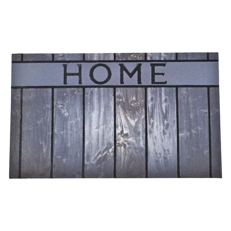Tappeto d‘ingresso gomma (75 cm) Home Grigio