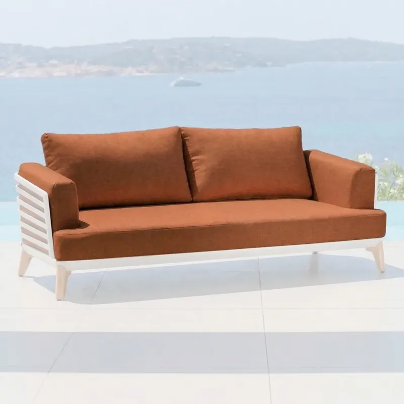 Copricuscini di ricambio per Divano 2 posti Monte Carlo Terracotta