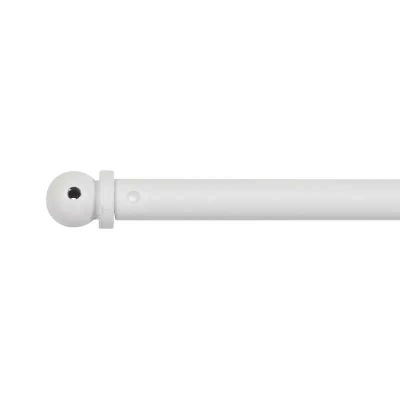 Bacchette allungabili rotonde (L40 - 60 cm /D7 mm) Pietro Bianco opaco