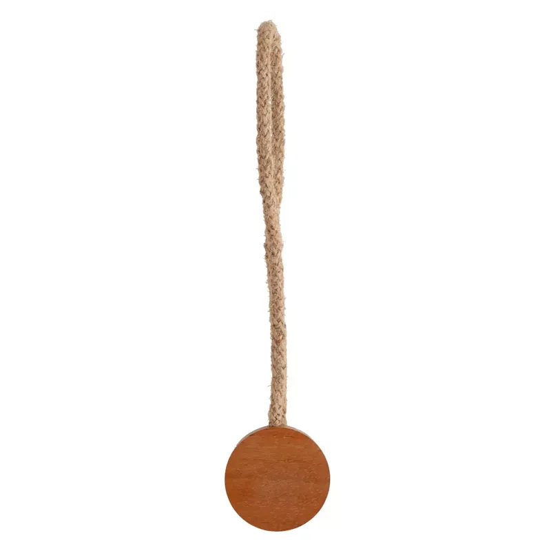Fermatenda in legno Baobab Marrone