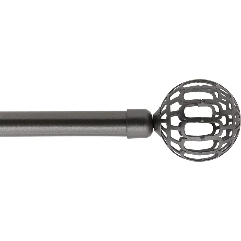 Kit asta per tenda estensibile (L120 - L210 cm / D19 mm) Facette Grigio cemento