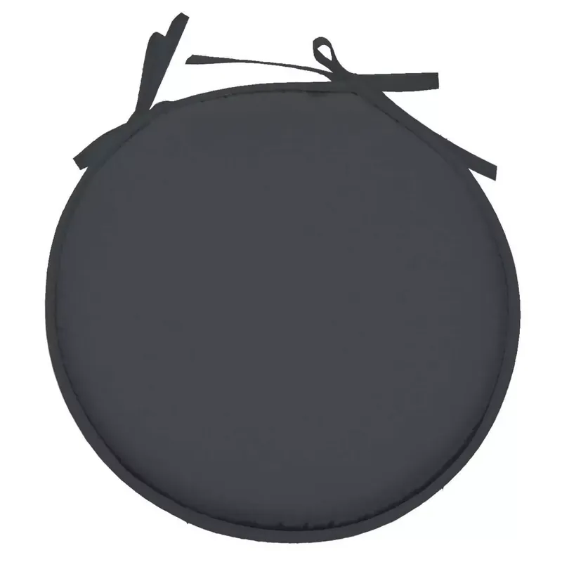 Cuscino per sedia rotondo Nelson Grigio antracite