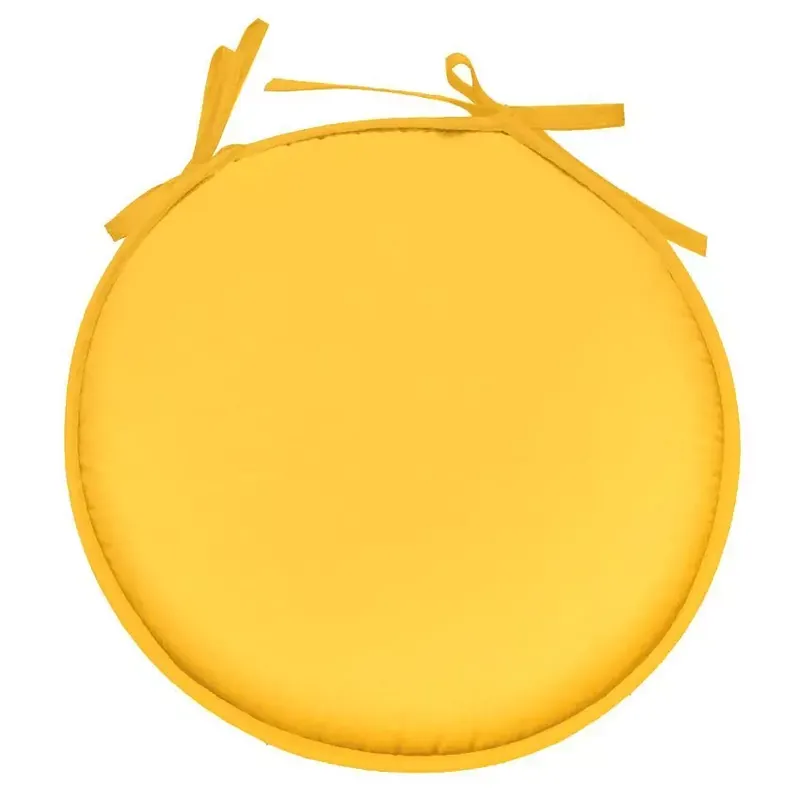 Cuscino per sedia rotondo Nelson Giallo