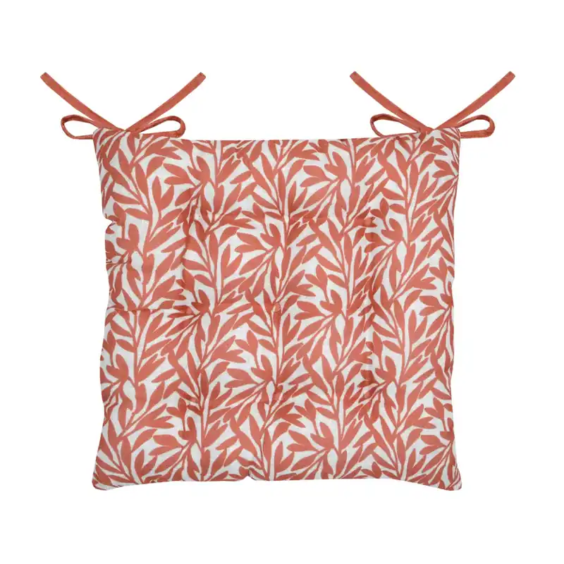 Cuscino per sedia quadrato (38 x 38 cm) Antillia Rosso marsala