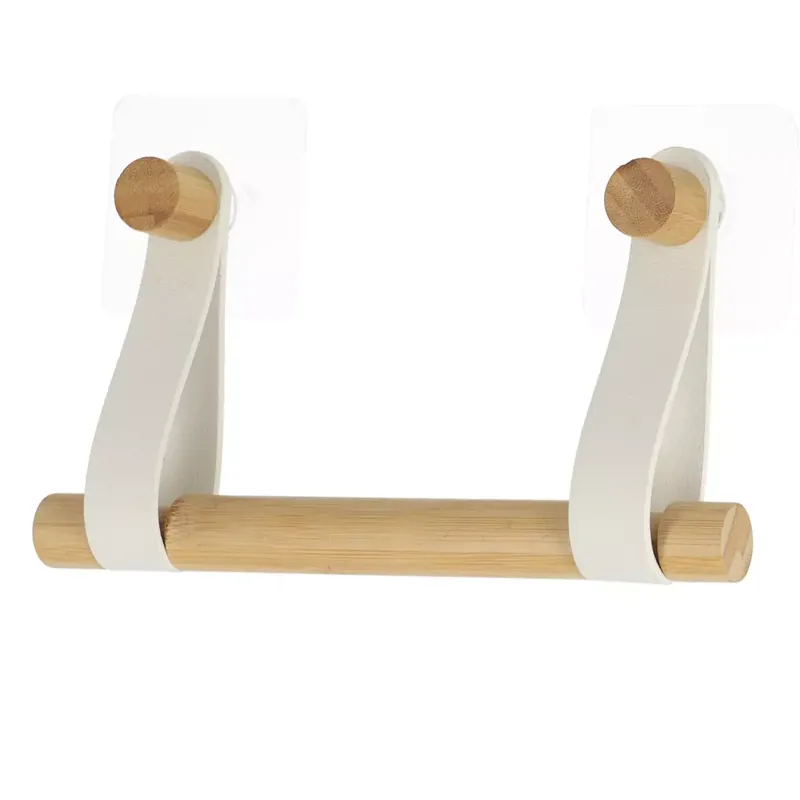 Portarotolo wc adesivo easy Chic ecopelle Bianco