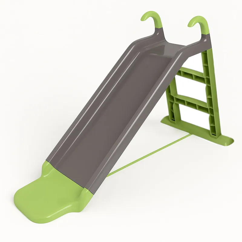 Scivolo per Bambini in Plastica per Interno ed Esterno Giocattolo 141x63x78.5cm