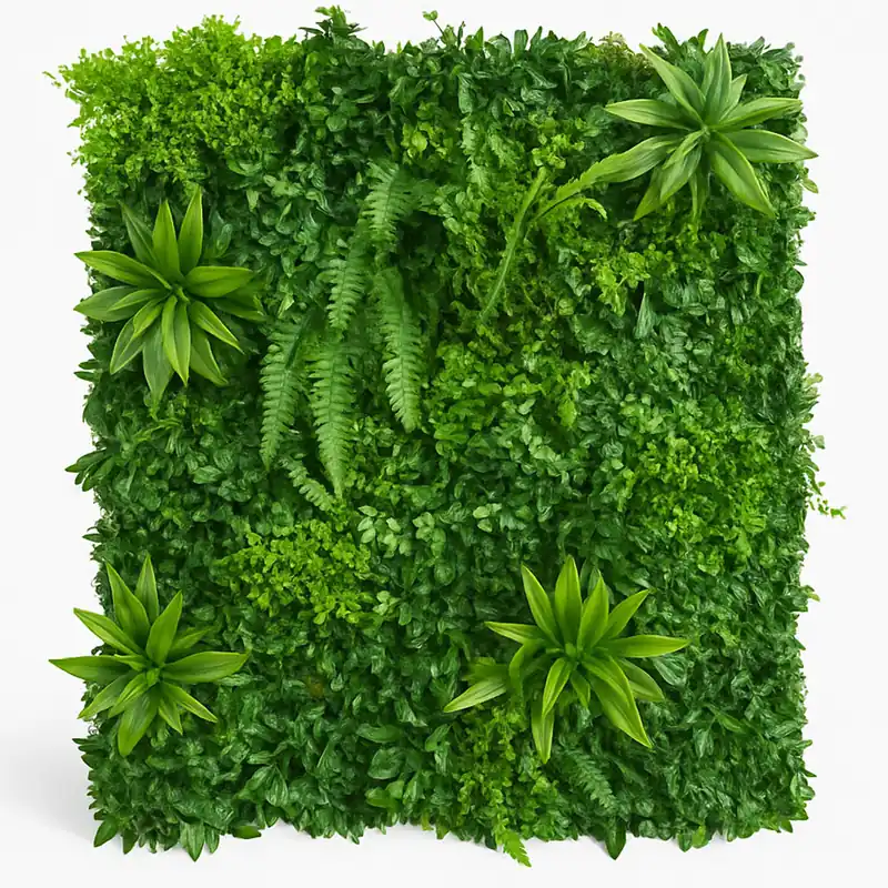 Pannello Decorativo Verde Bosco da Muro Parete 100x100 cm per Interni e Esterni