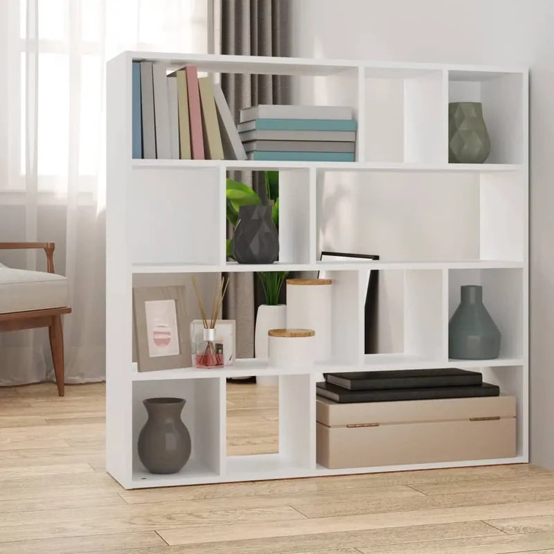 Libreria\\/Divisorio Bianco 105x24x102 cm