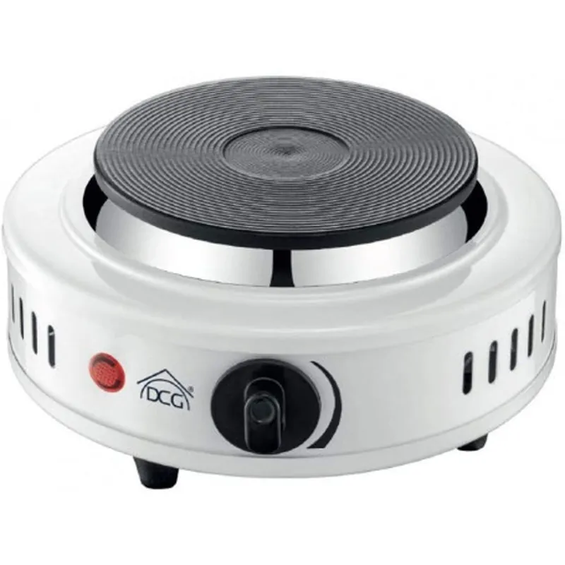 Fornello Elettrico 1 Piastra Fuoco DCG EKB-2148 Fornellino 400W con Iterruttore