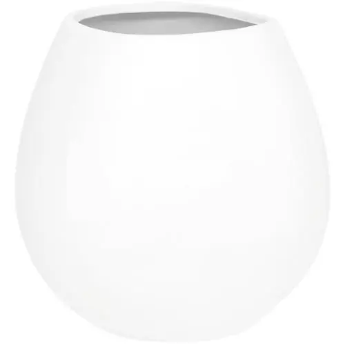 Vaso ovale Gaudi Bianco